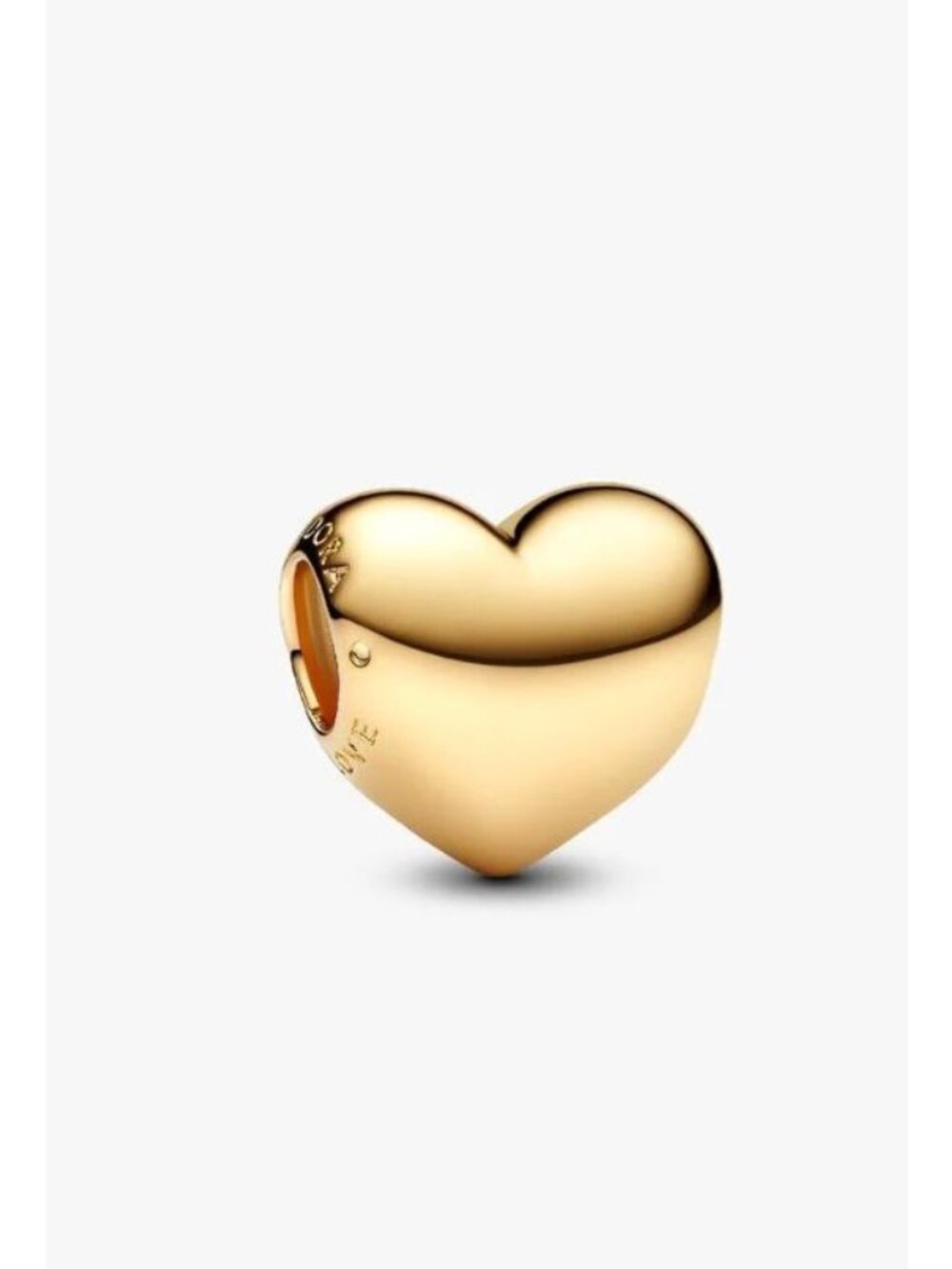 Be Love Engravable Heart Charm 14k gold plating NWOT $65